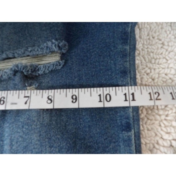 Ava & Viv Womens Blue Stretch 5 pocket Design High Rise Straight Jeans Size 22W - Picture 7 of 8